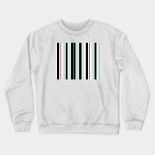 Blue & Black Stripes Crewneck Sweatshirt